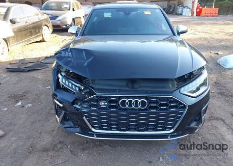 2022 Audi S4 Premium Tfsi Quattro Tiptronic из США, поврежденный, VIN WAUA4AF46NA039277